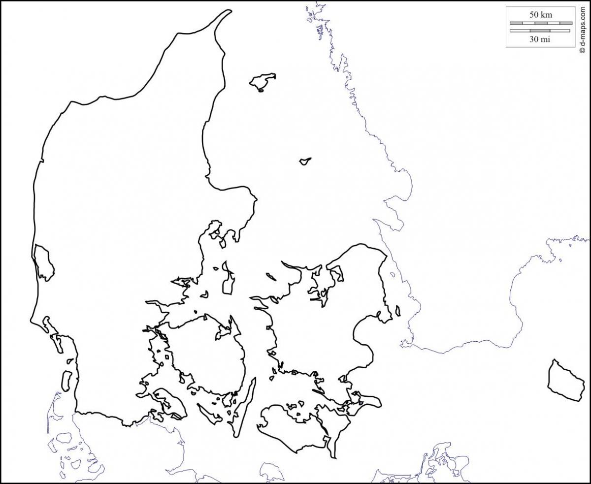 地図デンマークの概要