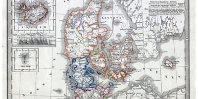 古地図のデンマーク