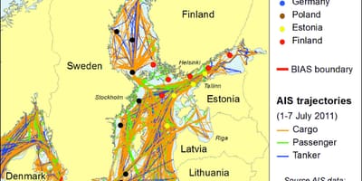地図のデンマーク調査、マッピング